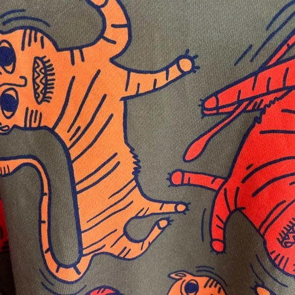 Men’s Maximalism 'Elfsack' M/L Streetwear Hoodie Indiesleeze Uglychic - Picture 3 of 4